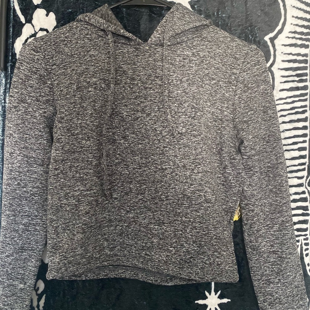 Gray Hooded Sweater